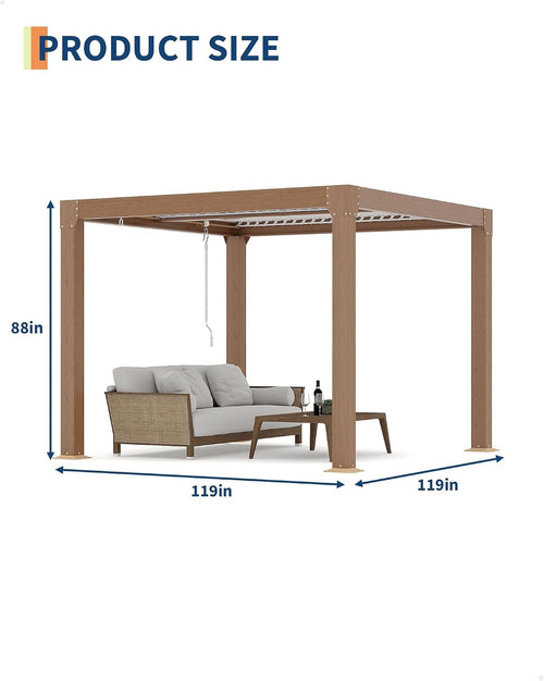 Aluminum Louvered Roof Pergola