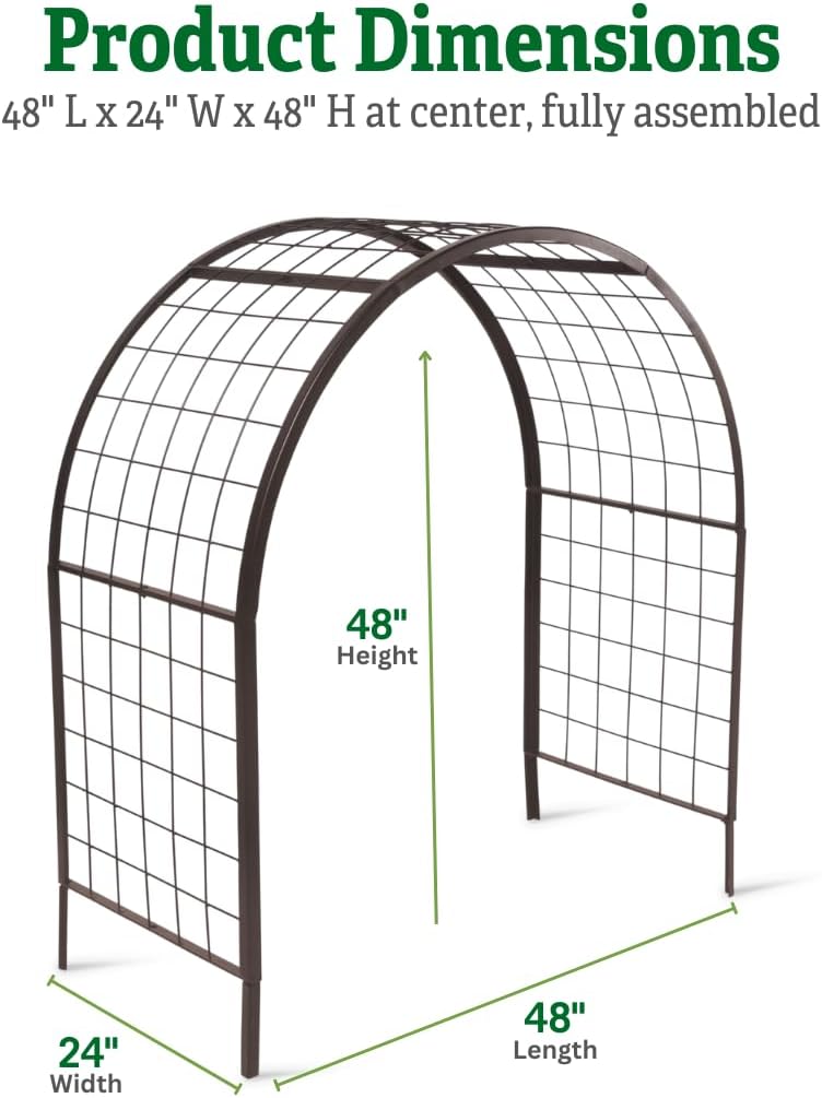 Garden Arch Trellis for Climbing Plants