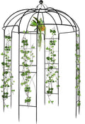Birdcage Metal Garden Arbor Trellis