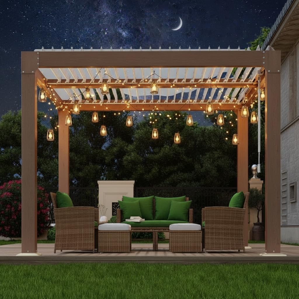 Aluminum Louvered Roof Pergola
