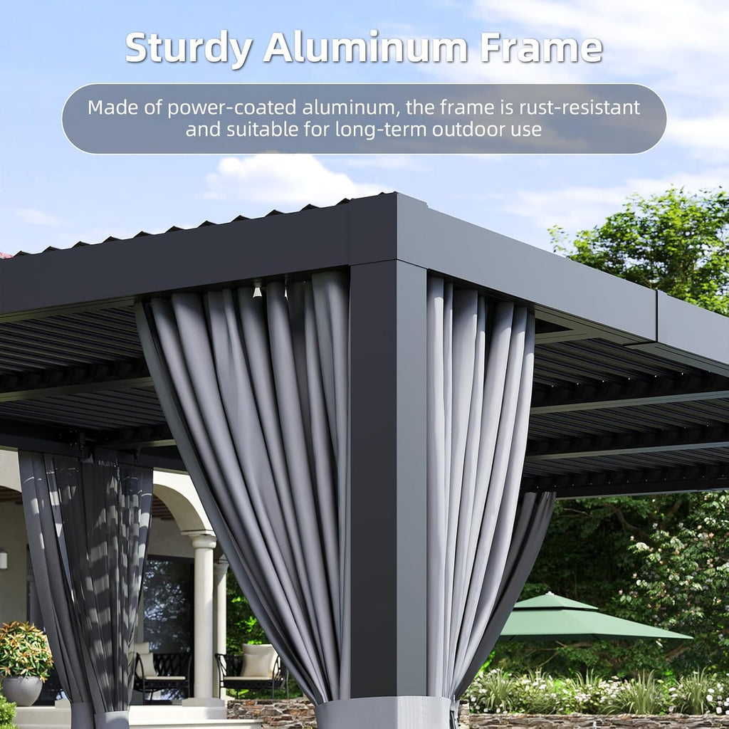 Aluminum Adjustable Roof Pergola