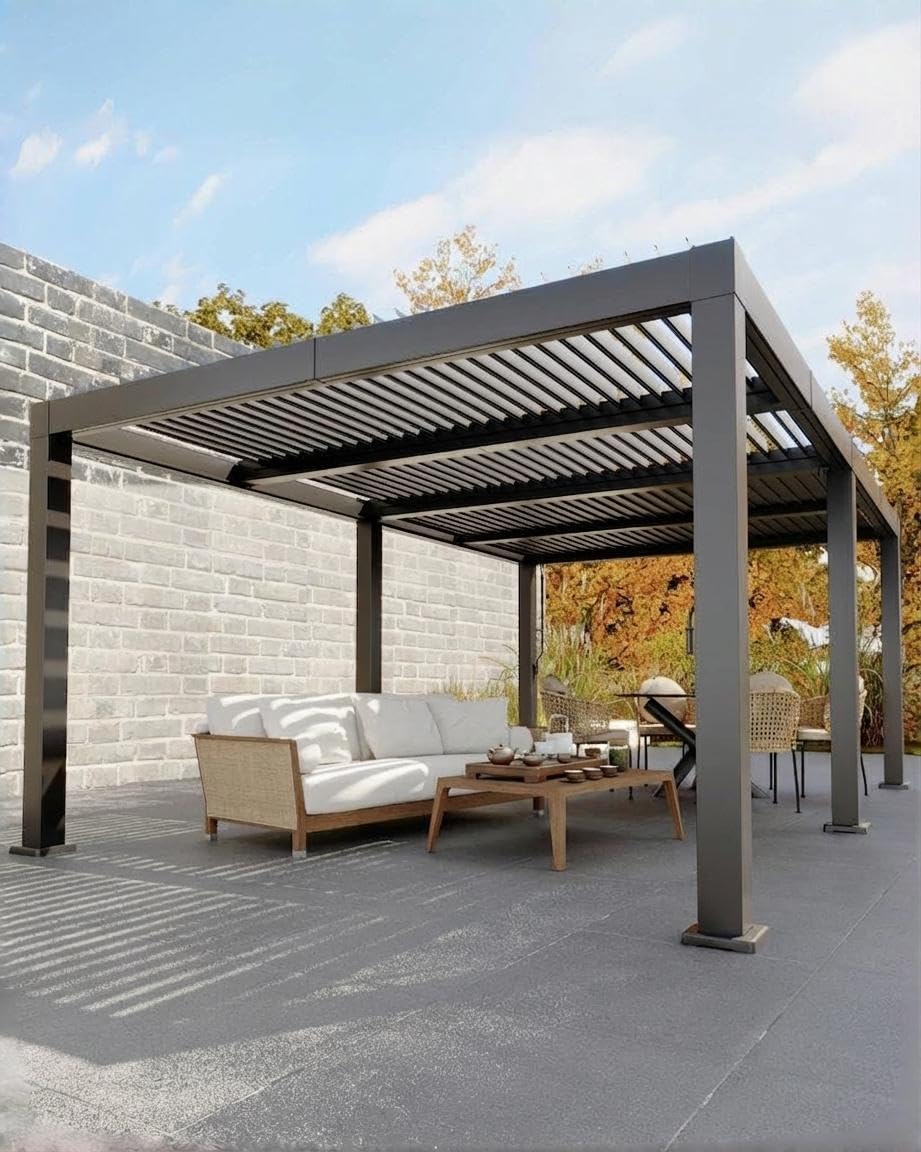 Aluminum Louvered Roof Pergola