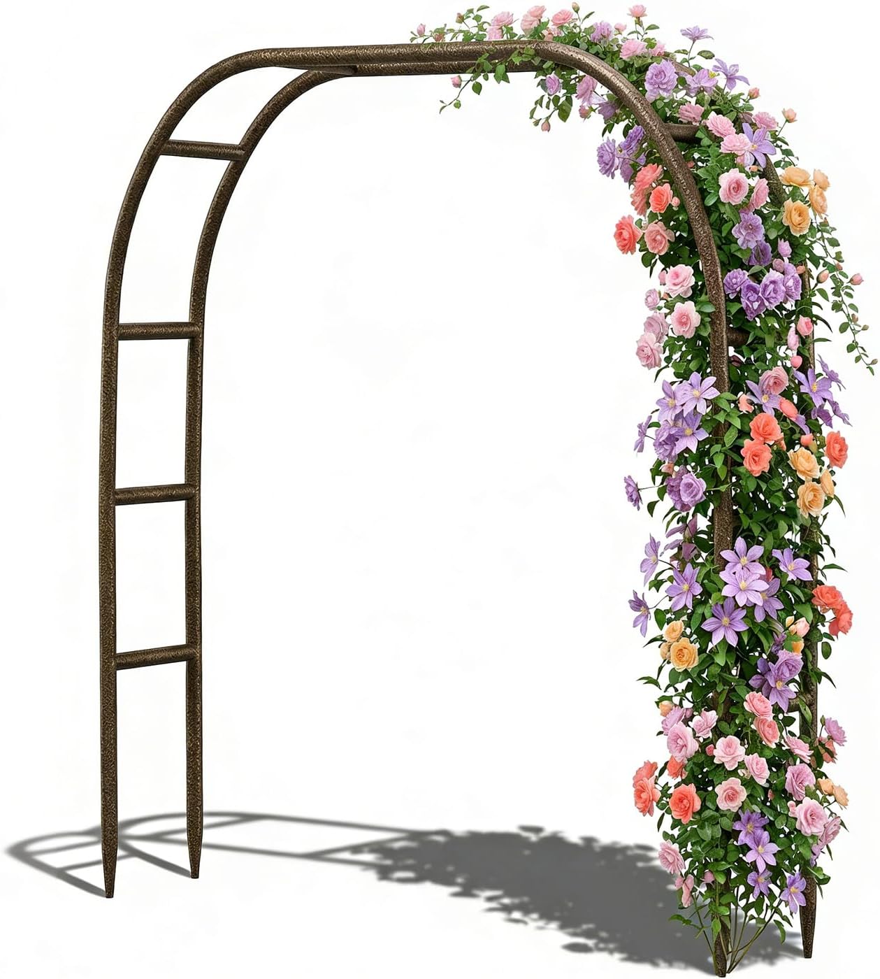 Bronze Metal Garden Plant Climbing Arbor