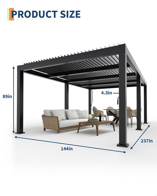 Aluminum Louvered Roof Pergola