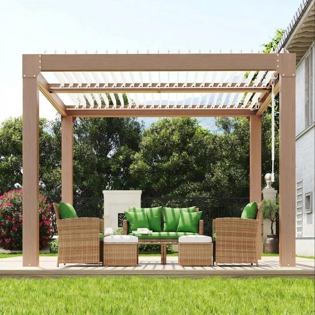 Aluminum Louvered Roof Pergola