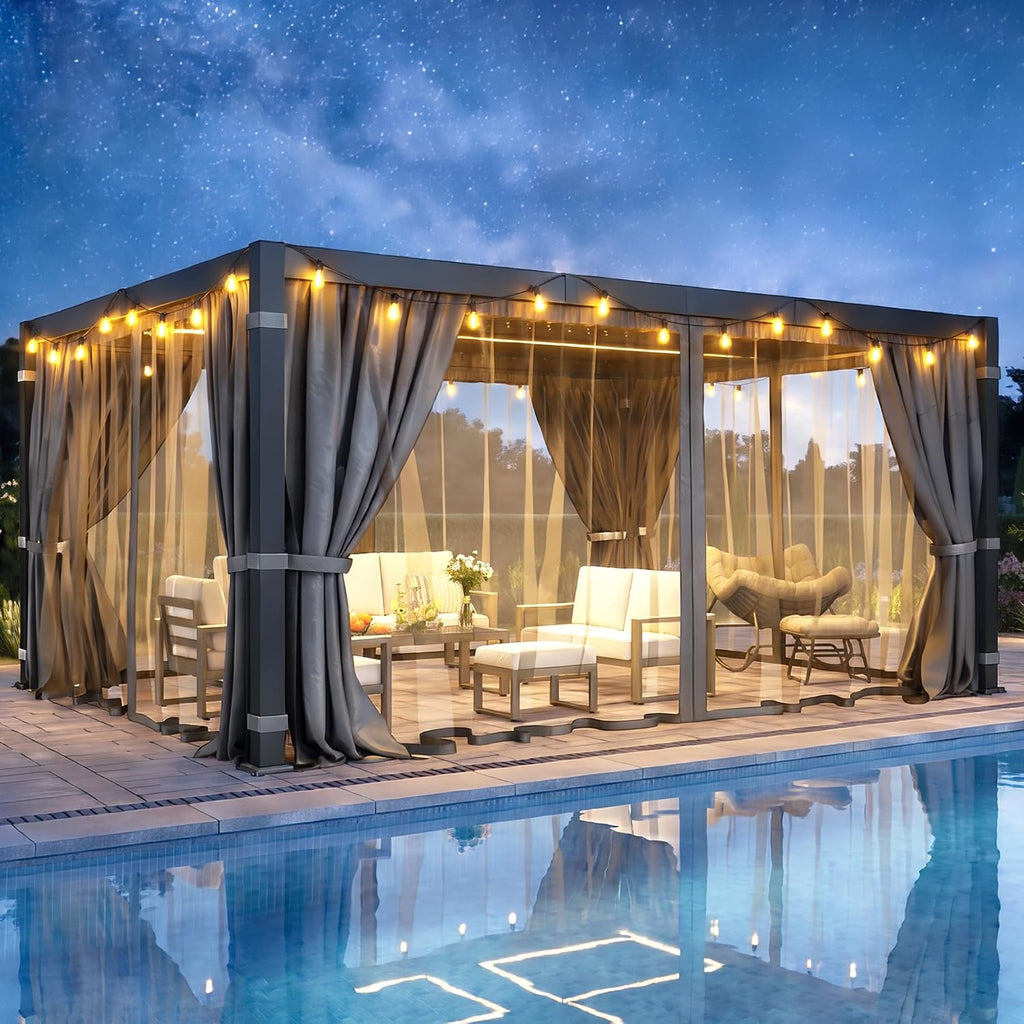 Aluminum Louvered Roof Pergola