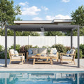 Aluminum Louvered Roof Pergola