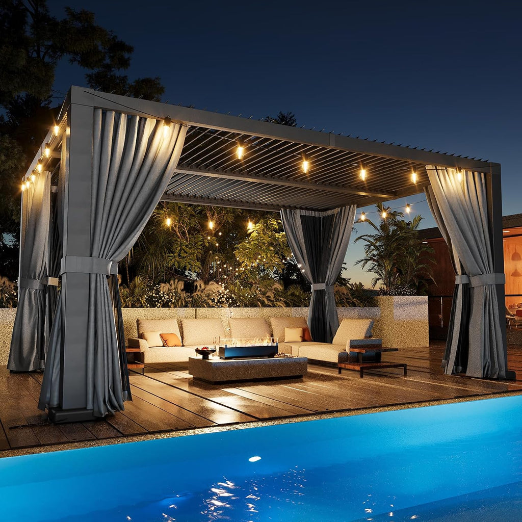 Aluminum Louvered Roof Pergola
