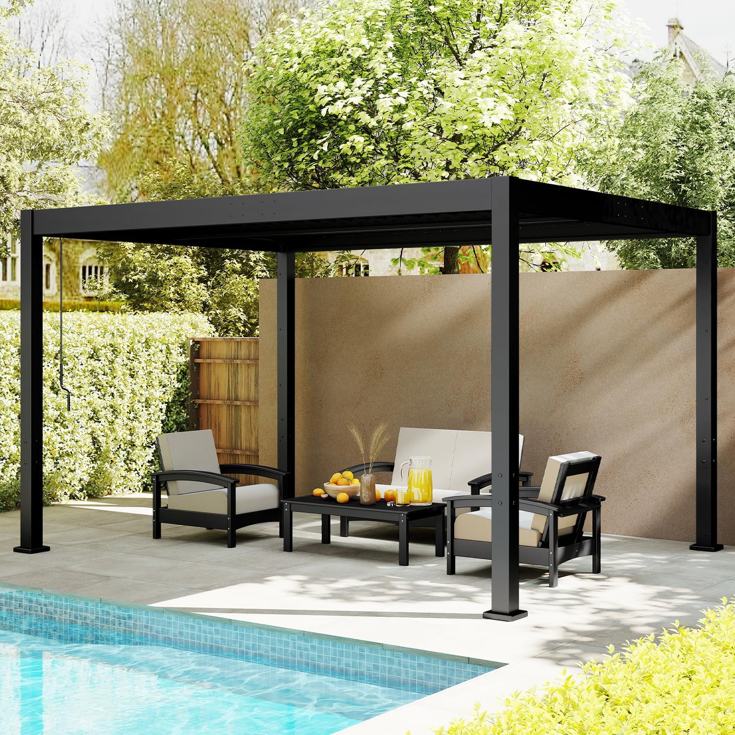 Aluminum Adjustable Roof Pergola