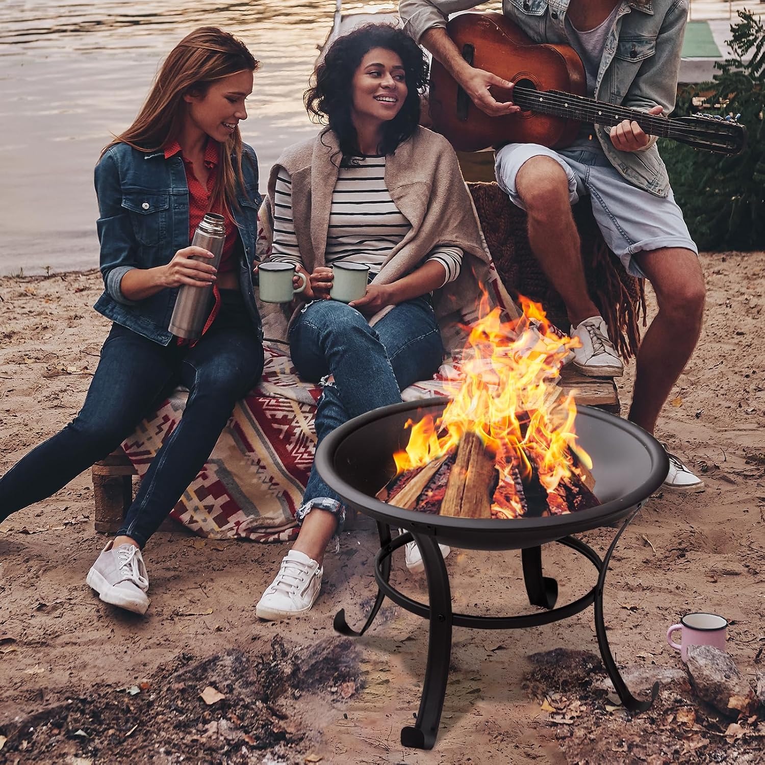 Small Outdoor Wood Fire Pit