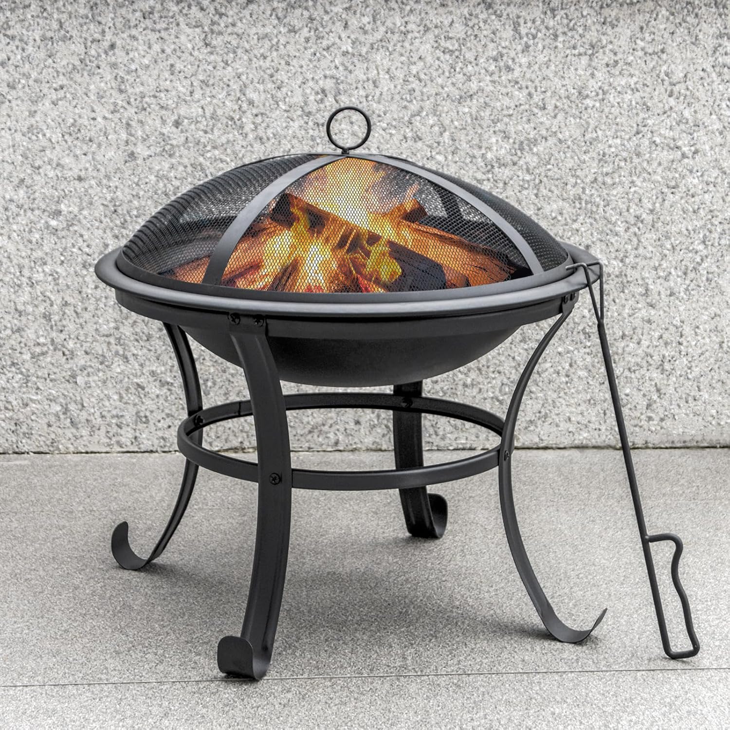 Small Outdoor Wood Fire Pit
