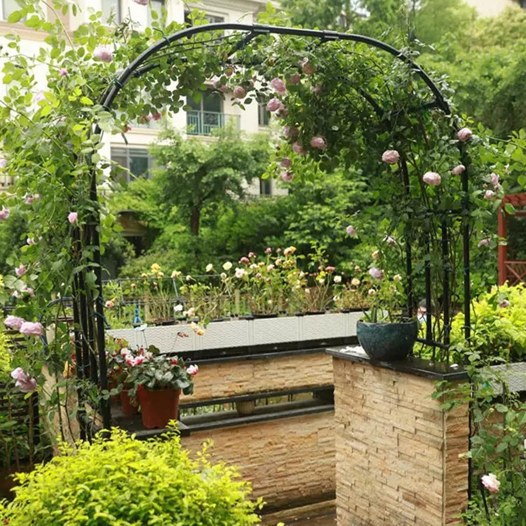 Large Garden Arch for Climbing Plants Decor