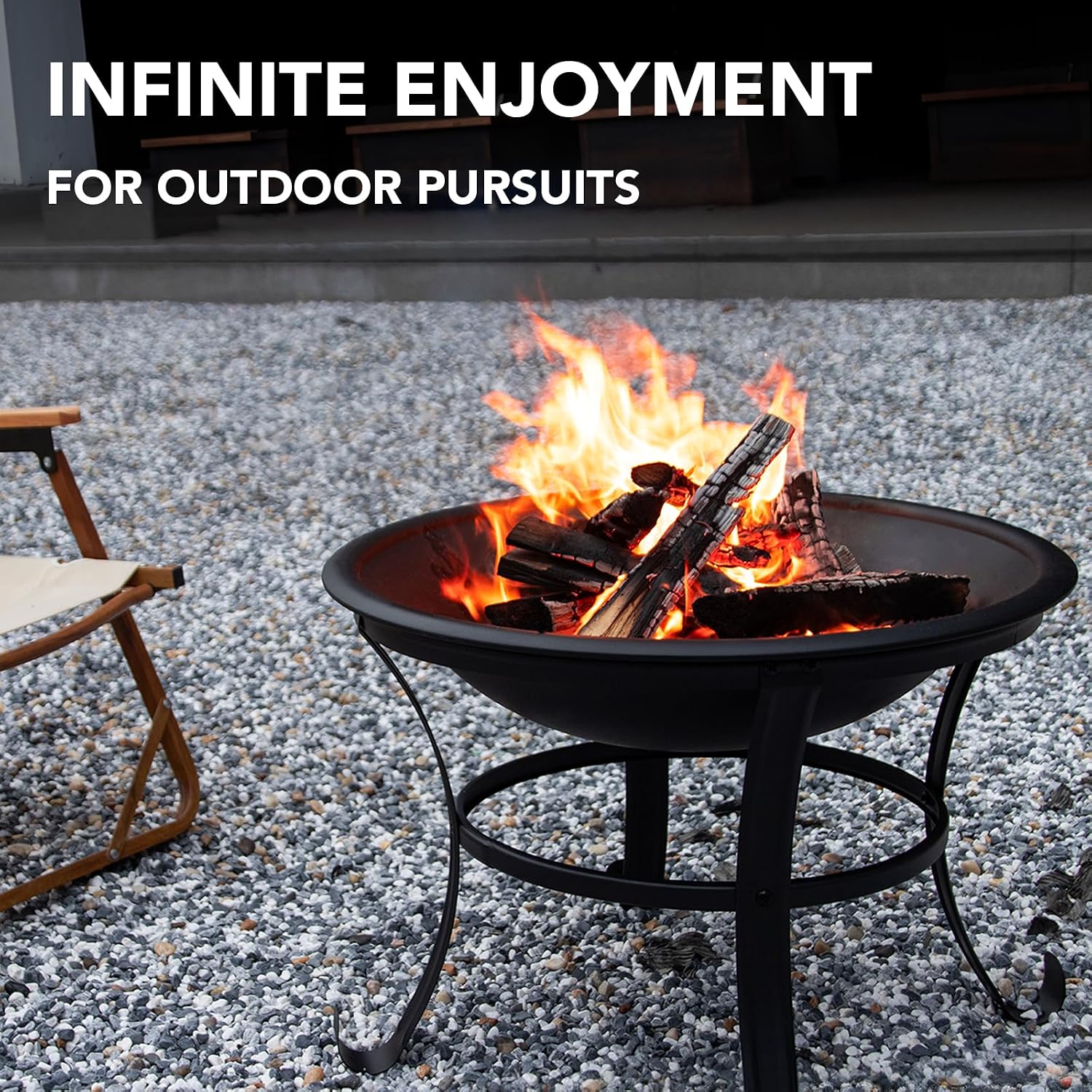 Small Outdoor Wood Fire Pit