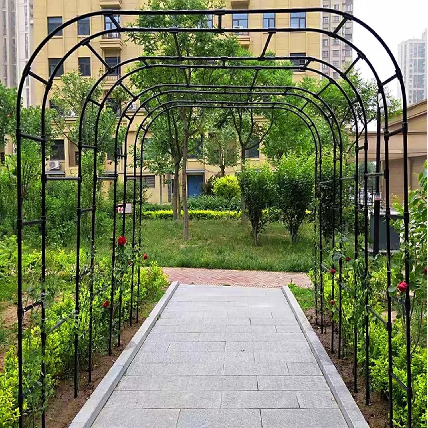 Large Garden Arch for Climbing Plants Decor