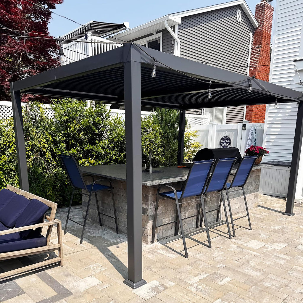 Aluminum Louvered Roof Pergola